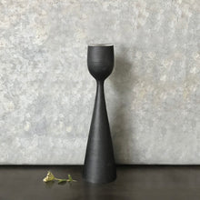 Load image into Gallery viewer, Black Wooden Tealight Holders