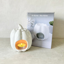Load image into Gallery viewer, Pumpkin Oil Burner - White