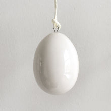 Load image into Gallery viewer, Porcelain Egg - White