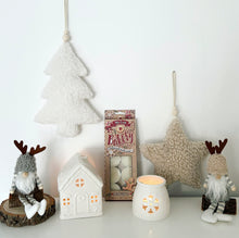 Load image into Gallery viewer, Gingerbread House Tealight Holder with Gingerbread Scented Tealights