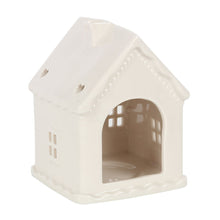 Load image into Gallery viewer, Gingerbread House Tealight Holder with Gingerbread Scented Tealights