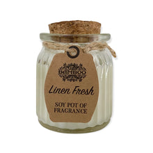Load image into Gallery viewer, Linen Fresh Soy Candle