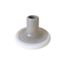 Load image into Gallery viewer, Sass & Belle Grey Glaze Candlestick Holder