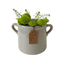 Load image into Gallery viewer, Medium Grey Vase With Handles