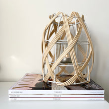 Load image into Gallery viewer, Woven Natural Lantern