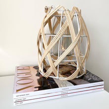 Load image into Gallery viewer, Woven Natural Lantern