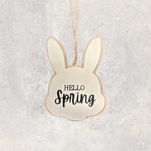 Load image into Gallery viewer, Hello Spring Wooden Hanger
