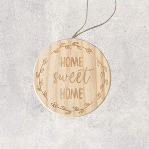 Wooden Hanger - Home Sweet Home