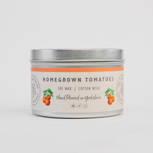 Load image into Gallery viewer, Homegrown Tomatoes Tin Candle
