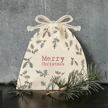 Load image into Gallery viewer, Merry Christmas Drawstring Bag
