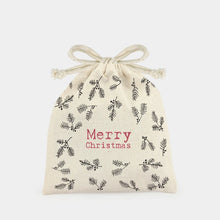 Load image into Gallery viewer, Merry Christmas Drawstring Bag
