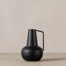 Load image into Gallery viewer, Mini Metal Vase - Black
