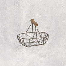 Load image into Gallery viewer, Mini Grey Wire Basket
