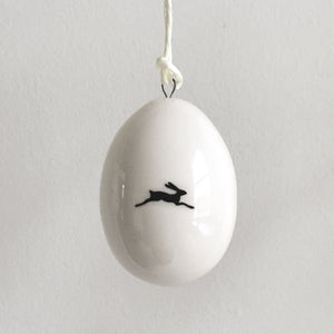 Porcelain Egg - Bunnies