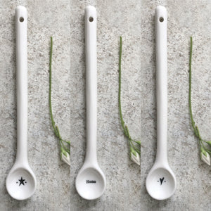 Porcelain Long Handled Spoons