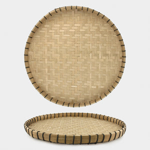 Large Woven Round Tray