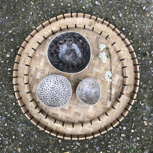 Large Woven Round Tray