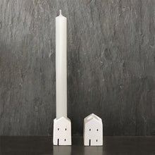 Load image into Gallery viewer, Porcelain Mini House Candle Holder
