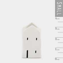 Load image into Gallery viewer, Porcelain Mini House Candle Holder
