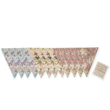 Load image into Gallery viewer, Vintage Floral Flag Bunting
