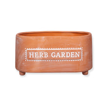 Load image into Gallery viewer, Sass &amp; Belle Herb Garden Terracotta Trough Planter

