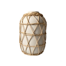 Load image into Gallery viewer, Rattan Wrapped Vase
