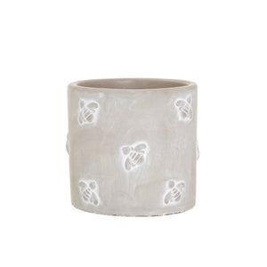 Sass & Belle Small Bee Cement Planter