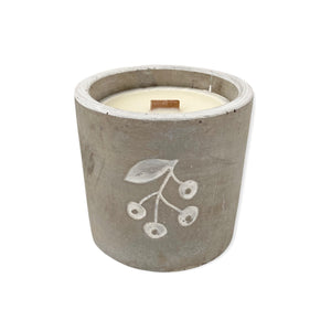 Juniper Berry & Sweet Gin Cement Candle