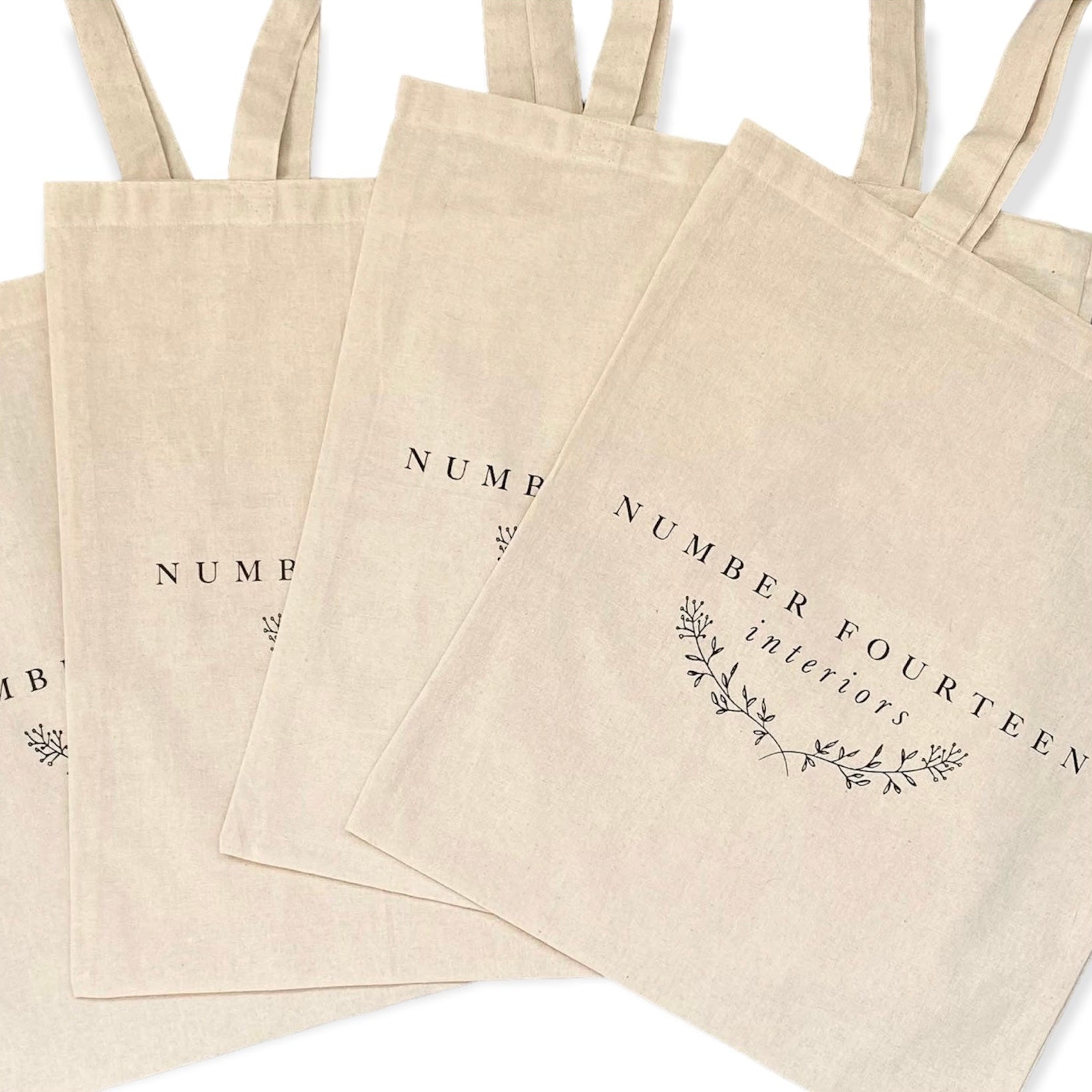 Branded canvas tote sale bags